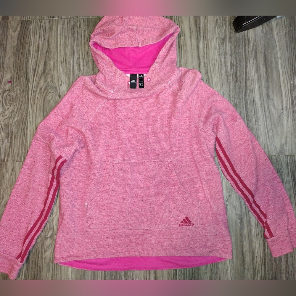 Adidas pink sweater